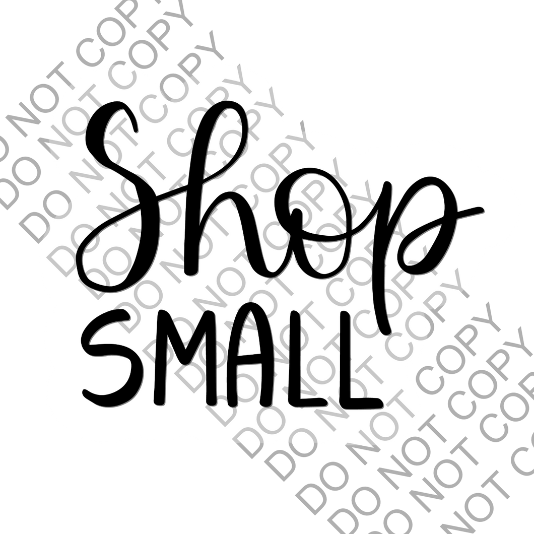 Shop Small packaging Sticker Small Business Label