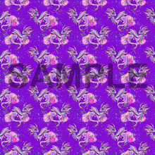 Load image into Gallery viewer, Fairyland Fairies Dragons Purple Pattern Printed Vinyl UK Permanent Craft Tumbler
