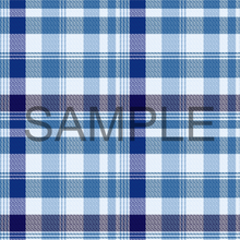 Load image into Gallery viewer, Blue Plaid Stripes Lines Pattern Printed Vinyl UK Permanent Craft Tumbler
