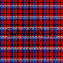 Load image into Gallery viewer, Red Blue Plaid Stripes Lines Pattern Printed Vinyl UK Permanent Craft Tumbler
