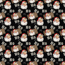 Load image into Gallery viewer, Christmas Vinyl Santa Ho Ho Ho Pattern Printed Vinyl UK Permanent Craft Tumbler
