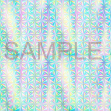 Load image into Gallery viewer, Holographic Inspired square diamond Pattern Printed Vinyl UK Permanent Craft Tumbler
