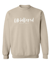 Load image into Gallery viewer, Unbothered 24 7 Jumper Sweater Mood  Jumper with Saying Trendy Jumper, Quote Jumper, Cozy Jumper Funny Sassy Jumper
