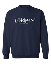 Load image into Gallery viewer, Unbothered 24 7 Jumper Sweater Mood  Jumper with Saying Trendy Jumper, Quote Jumper, Cozy Jumper Funny Sassy Jumper

