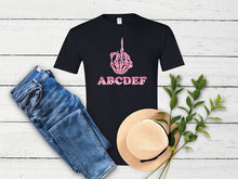 Load image into Gallery viewer, ABCDEFU Shirt, Funny Valentines day Shirt, Anti Valentines day F*ck you shirt top tee, Valentines Day shirt, Womens Valentine Gift
