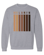 Load image into Gallery viewer, Melanin shade Jumper, Melanin Top, Black Pride Jumper, african american Top, black history month empowerment, black excellence, afro sweater
